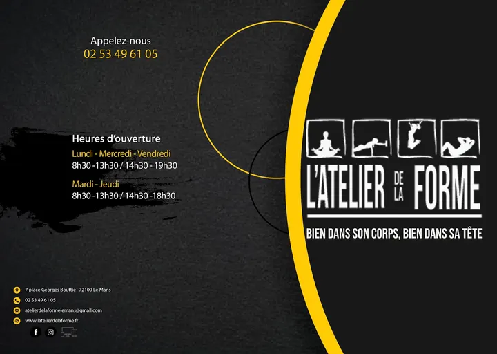 L'atelier de la forme — salle de fitness-studio au Mans — 3