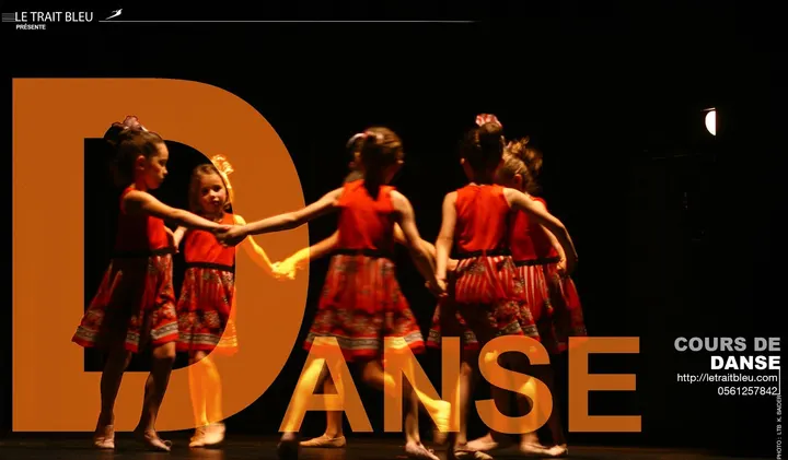Le Trait Bleu — Danse à Capitole / Arnaud Bernard / Carmes, Toulouse