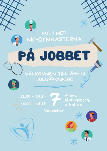 NIF-gymnasterna — gymnastik-studio i Hjulkvarn, Trollhättan — 3
