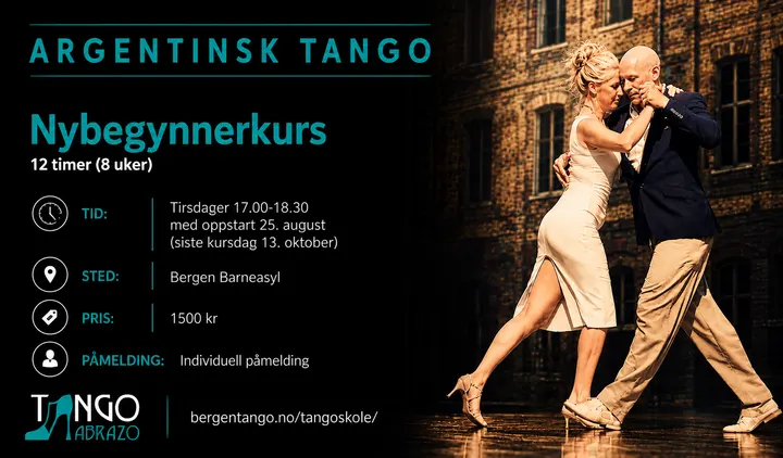 Tango abrazo — dans-studio i Skansemyren, Bergen — 3