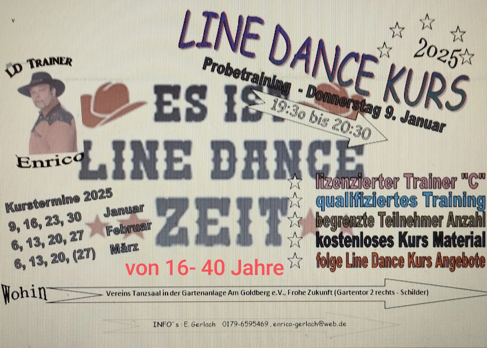 Saale Engels e.V. Line Dance für (H)alle — tanz-studio in Halle (Saale) — 3