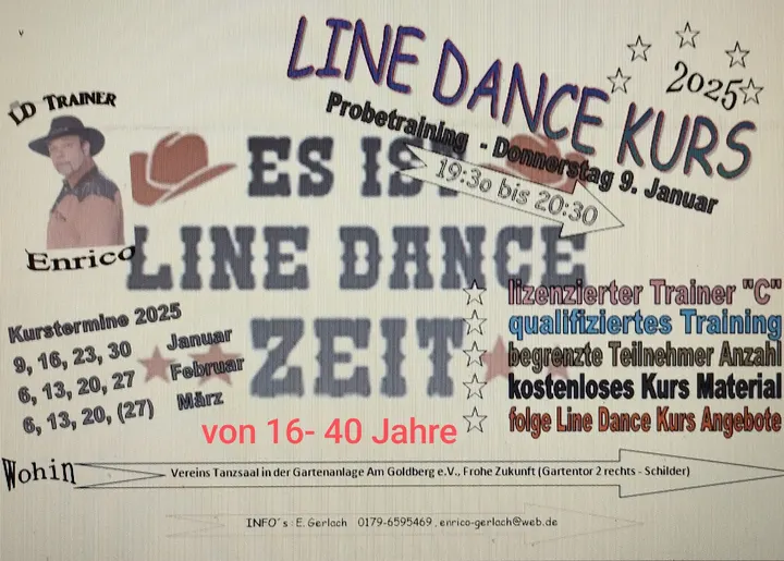 Saale Engels e.V. Line Dance für (H)alle — tanz-studio in Halle (Saale) — 3