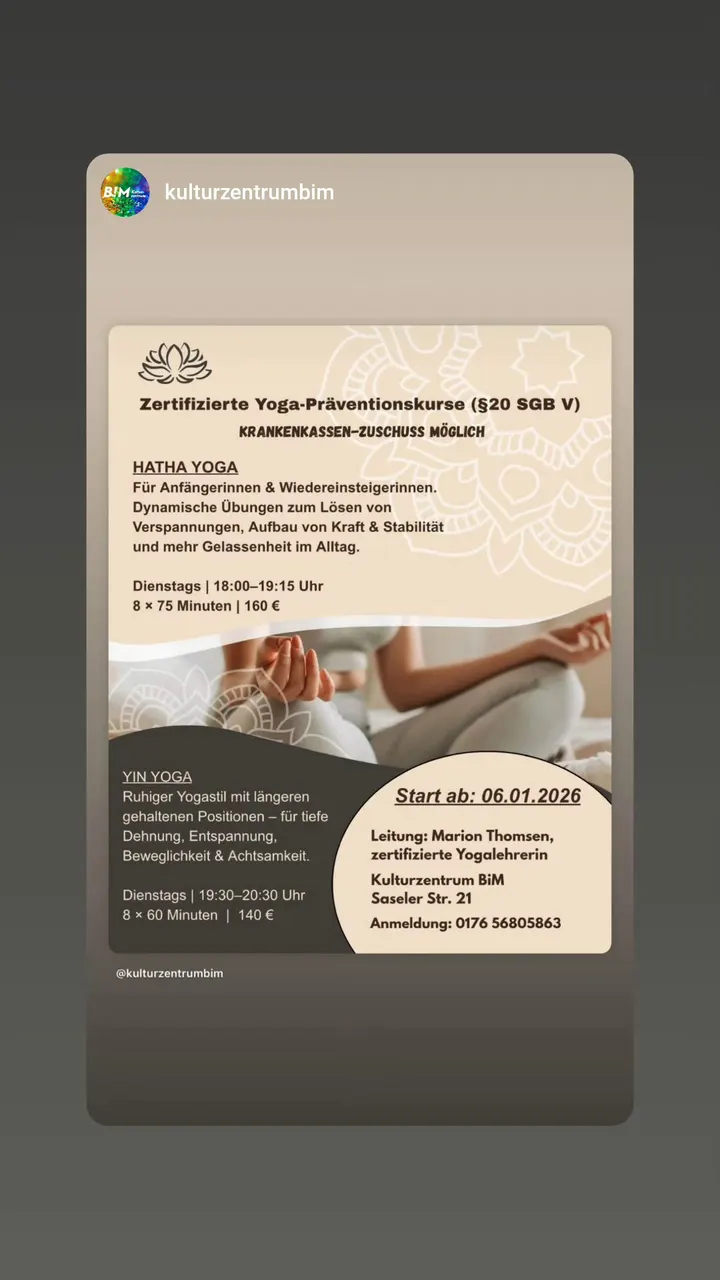 Yoga mit Marion — yoga-studio in Hamburg — 5