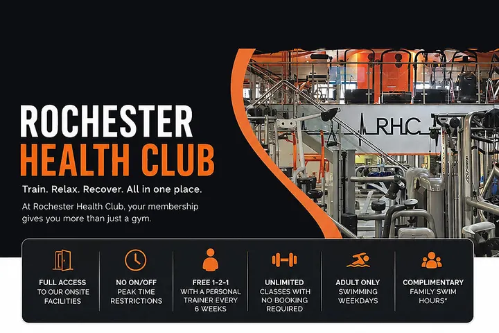 Rochester Health Club — Fitness Studio in Rochester