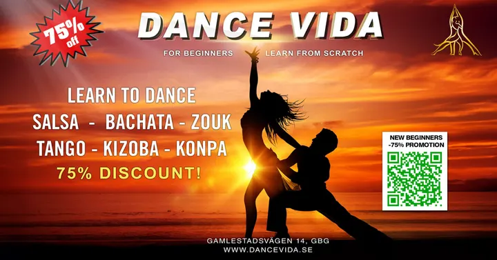 Dance Vida — dans-studio i Gamlestaden, Göteborg — 2