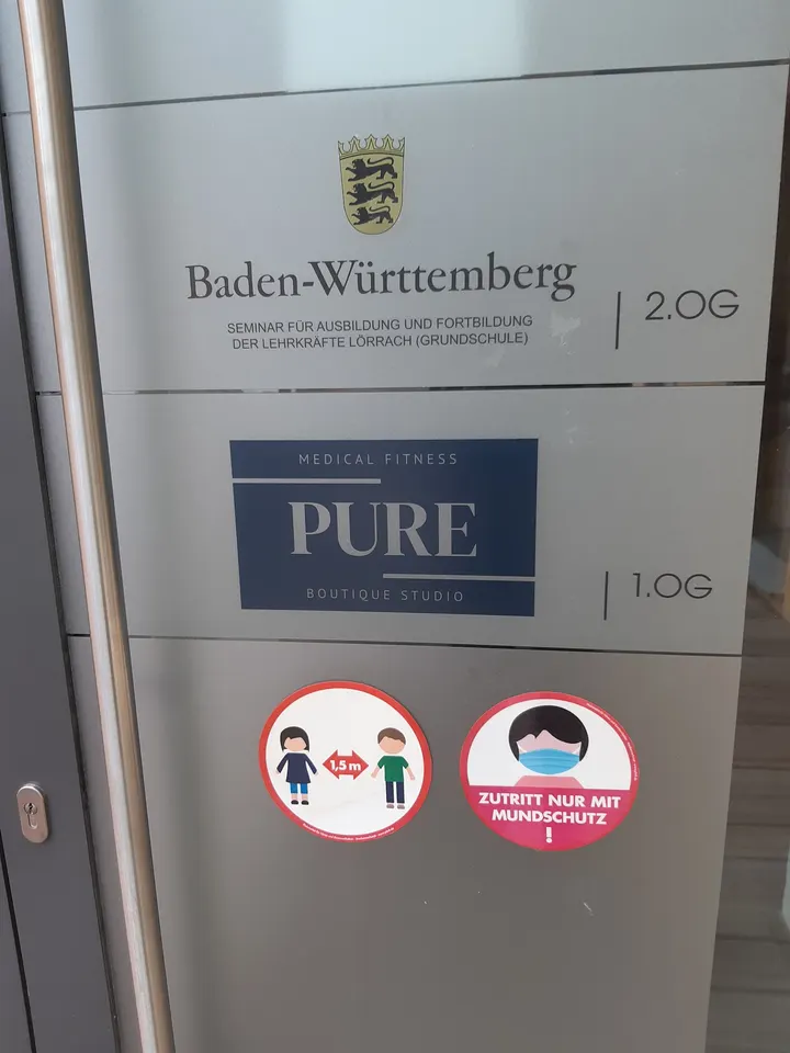 PURE Medical Fitness Boutique Studio — PT-Studio in Röttelnweiler, Lörrach