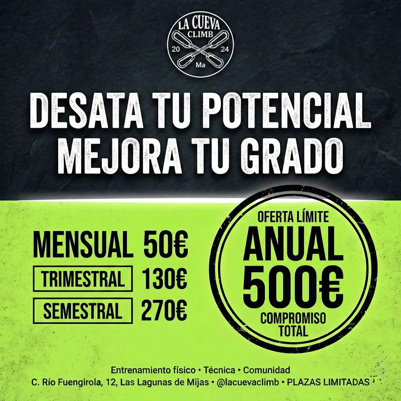 Club Deportivo La Cueva Climb — escalada-studio en Las Lagunas de Mijas — 3