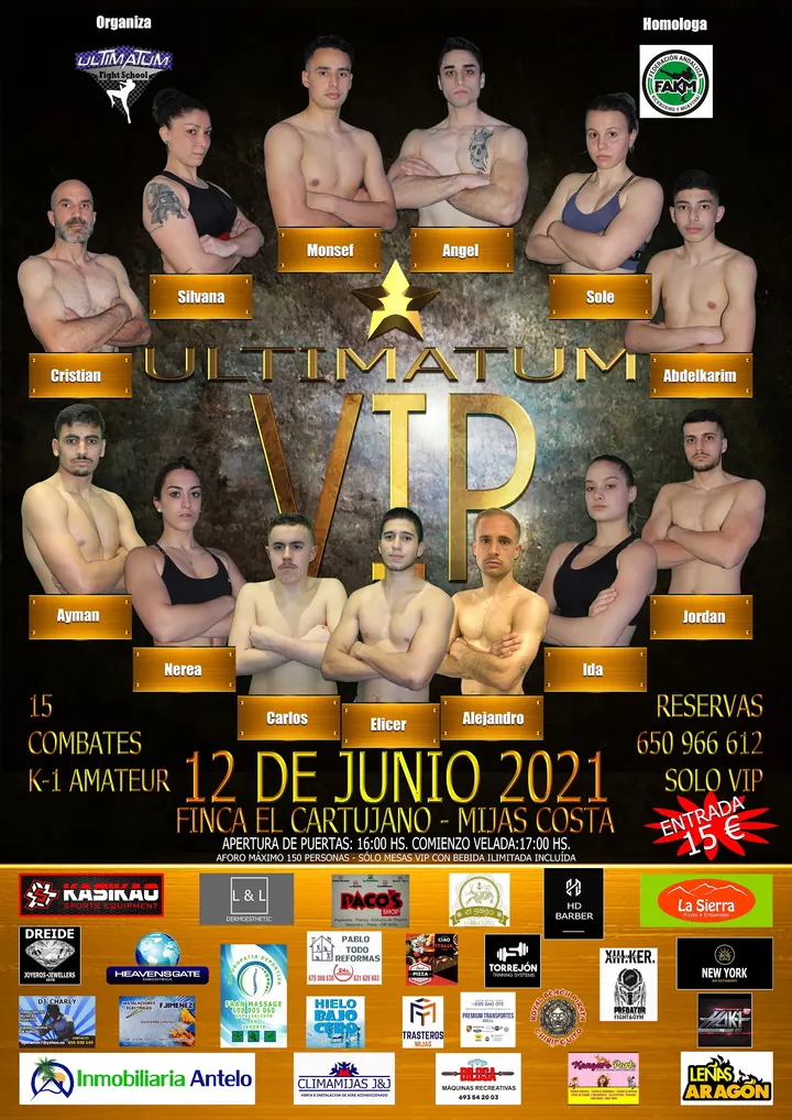 Ultimatum fight school — Boxeo en Las Lagunas de Mijas
