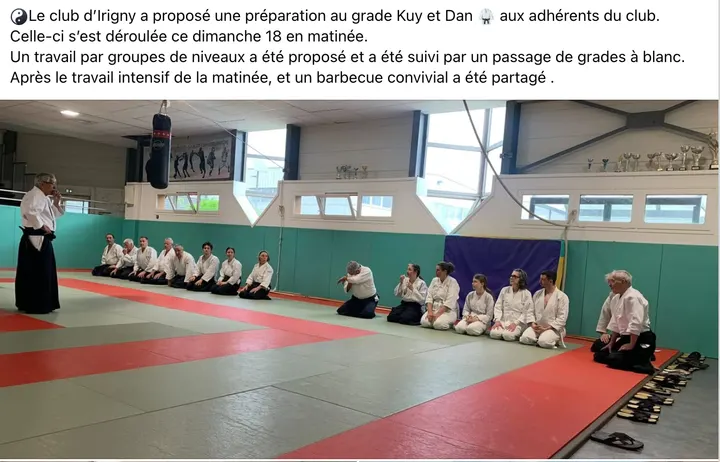 Club d'Aïkido d'Irigny — arts martiaux-studio à Irigny, Lyon — 2