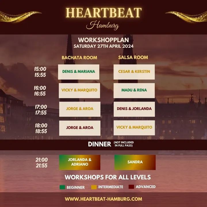 Heartbeat Hamburg - Bachata & Salsa Events — tanz-studio in Rotherbaum, Hamburg — 3