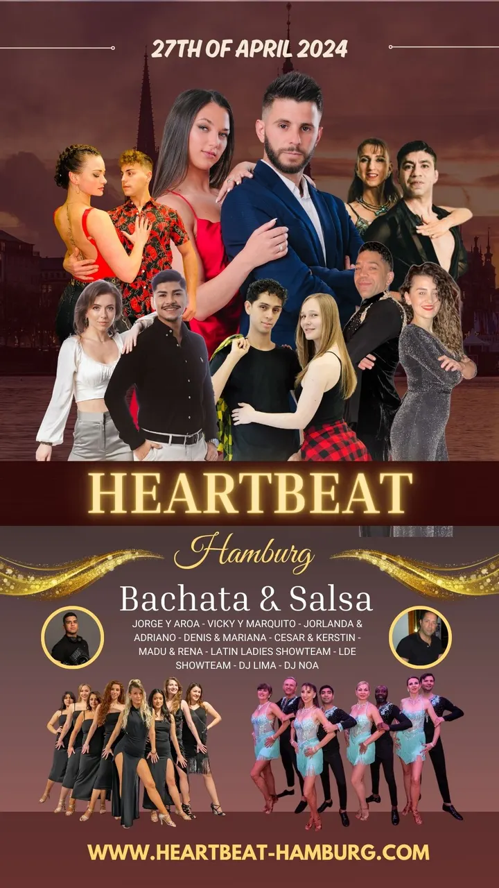 Heartbeat Hamburg - Bachata & Salsa Events — Tanz in Rotherbaum, Hamburg