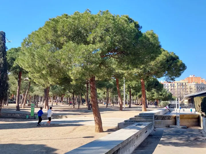 Brigada 24 - Parque Joan Miró — Bootcamp en l'Eixample, Barcelona