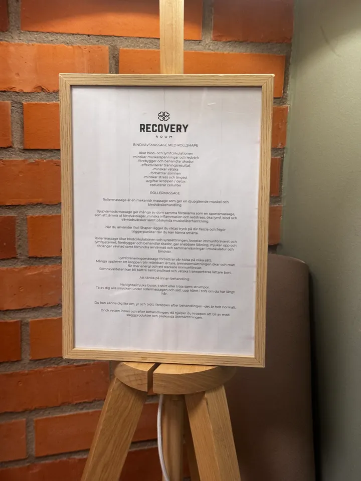Recovery Room & Gym — återhämtning-studio i Norra Djurgården, Stockholm — 3