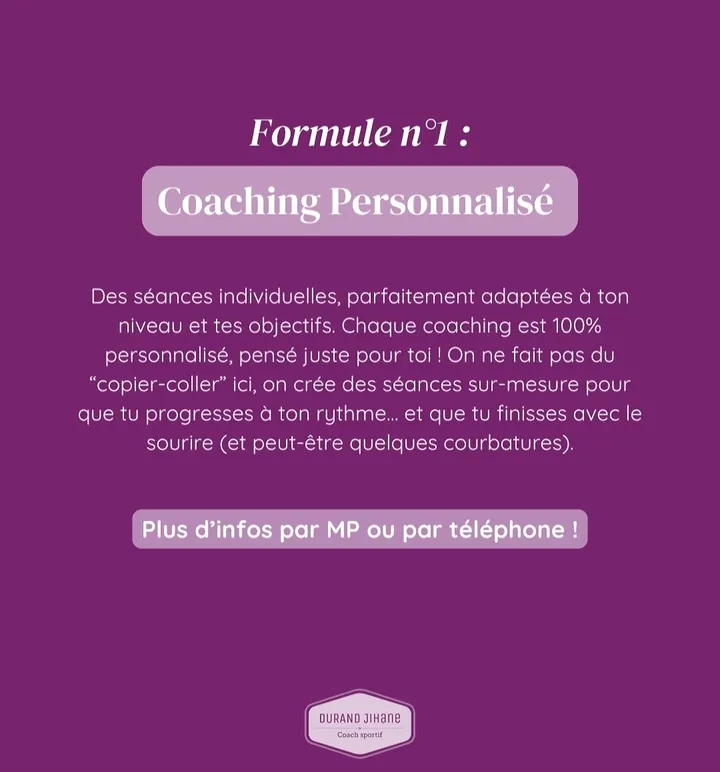 DURAND Jihane Coach sportif — coaching personnel-studio à Tours — 3