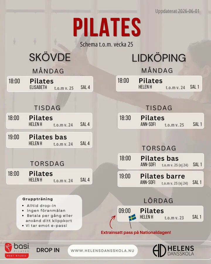 Helens Dansskola — dans-studio i Skövde — 2