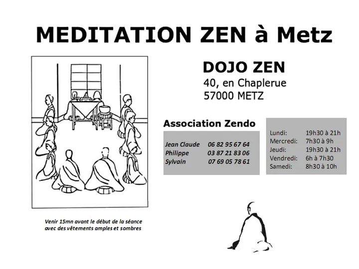 Zendo de Metz Zen — Méditation à Nouvelle Ville, Metz