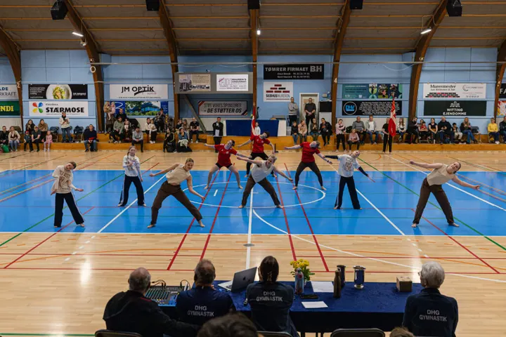 Dhg Gymnastik — gymnastics-studio i Folkebo, Odense