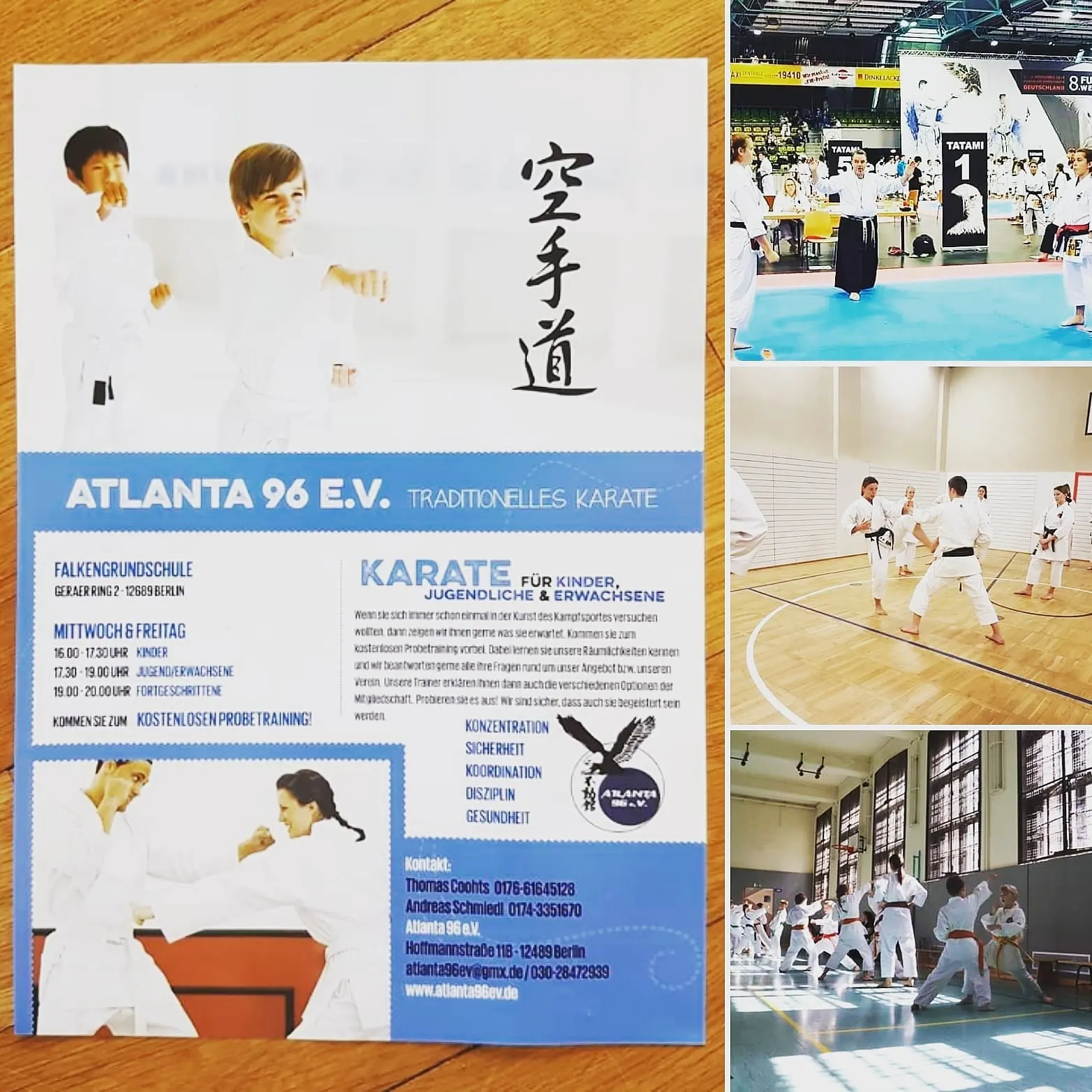 atlanta 96 e.v. - verein für traditionelles karate fudokan/ shotokan , Coohts Thomas — kampfsport-studio in Berlin — 3