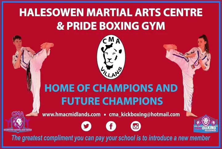 Halesowen Martial Arts & Boxing Centre — Fitness Studio in Town's End, Halesowen