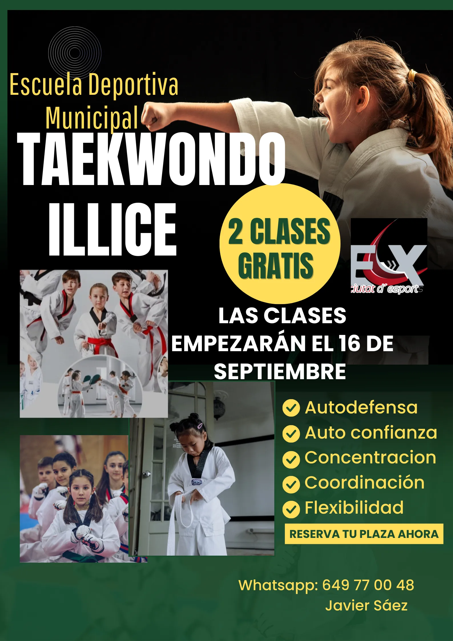 Taekwondo Elche Club Taekwondo Illice — artes marciales-studio en Altabix, Elche — 2