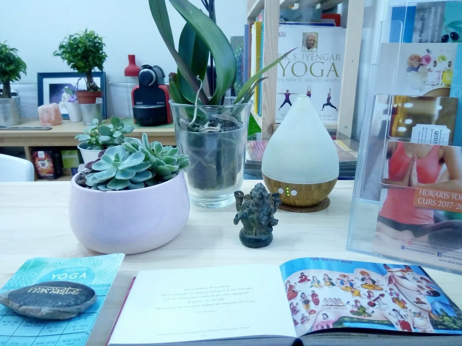 Estudio de Yoga Dhāraṇā - L'Hospitalet de Llobregat - Profesora certificada Yoga Iyengar® - — yoga-studio en L'Hospitalet de Llobregat — 4