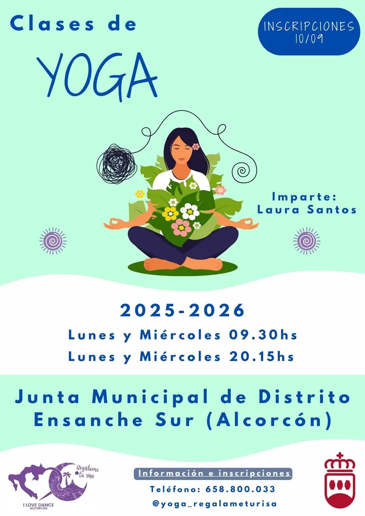 Yoga Ensanche Alcorcón (Regálame Tu Risa) — Yoga en Suroeste, Alcorcón