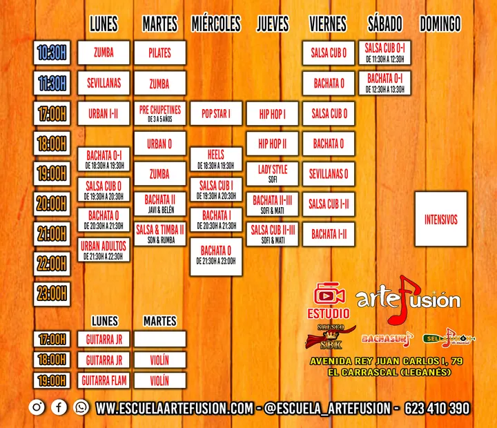 Escuela Artefusión - Academia de baile, música y bienestar — baile-studio en Leganés — 3