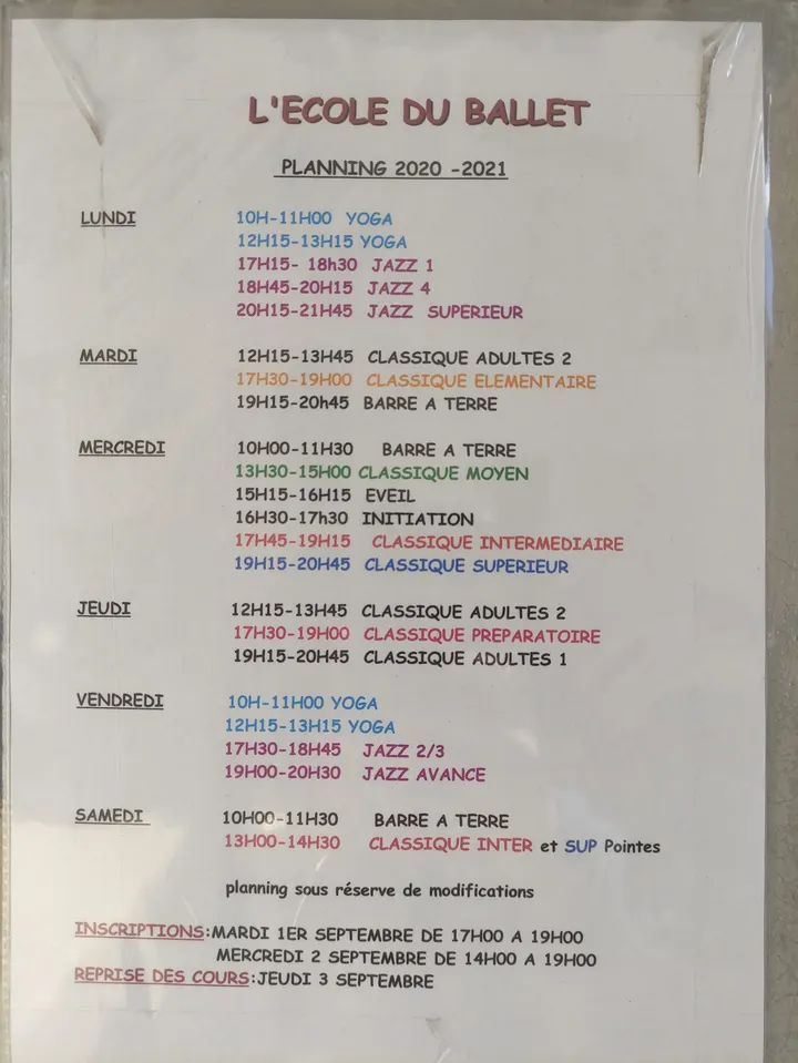 L'École du Ballet — Danse à 6e Arrondissement, Marseille