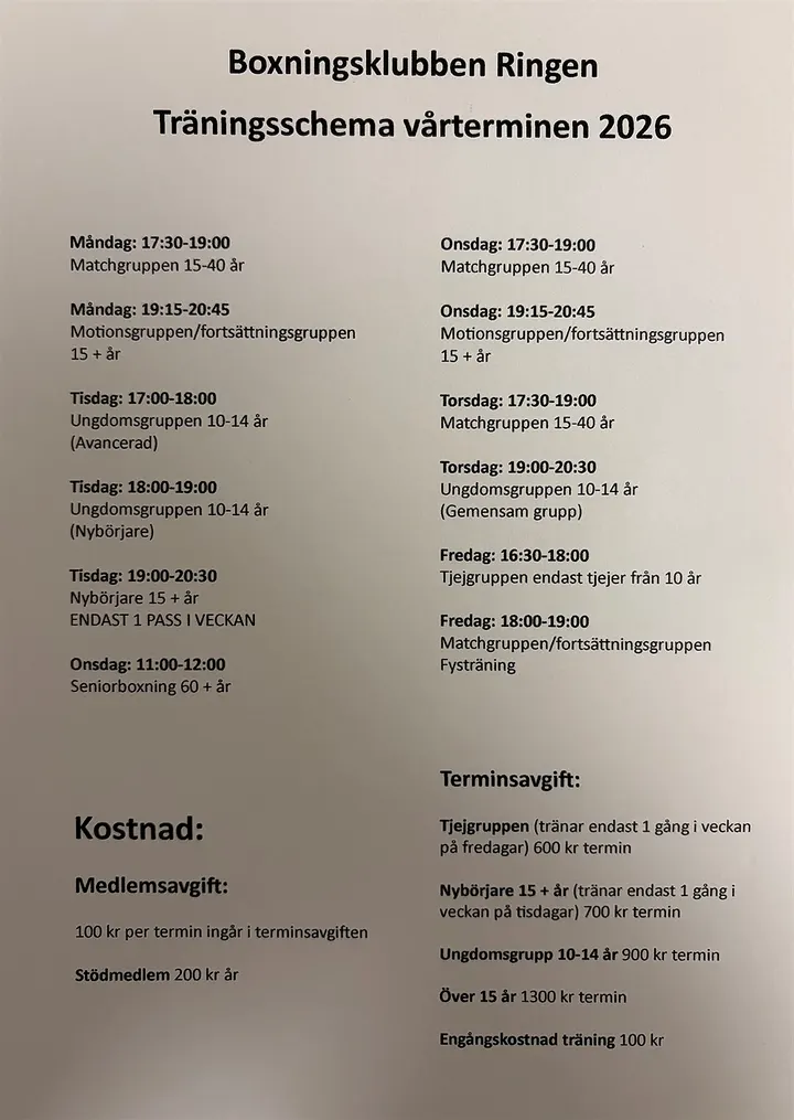 Boxningsklubben Ringen — boxning-studio i Jönköping — 3