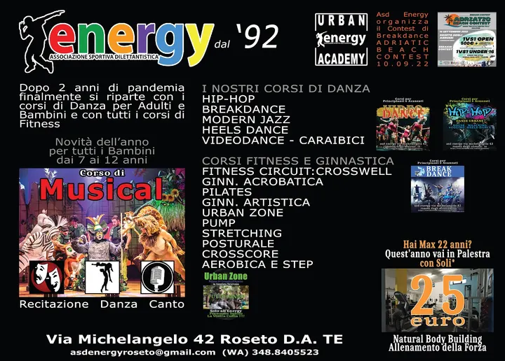 ASD Energy — danza-studio a Belsito, Roseto degli Abruzzi — 2