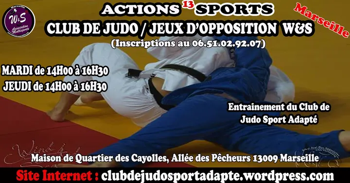 Club de Judo Sport Adapté W&S — arts martiaux-studio à 10e Arrondissement, Marseille — 3