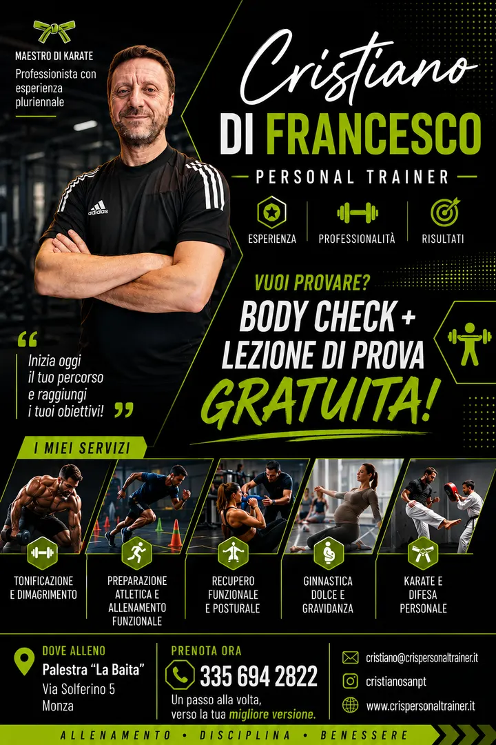 Cris Personal Trainer Monza — personal training-studio a San Carlo, Monza — 2