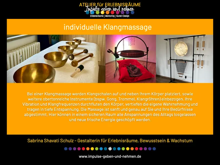 Impulse geben und nehmen | ATELIER für ERLEBNISRÄUME | ganzheitliche Entwicklung, Bewusstsein & Kunst — yoga-studio in Schkopau — 4