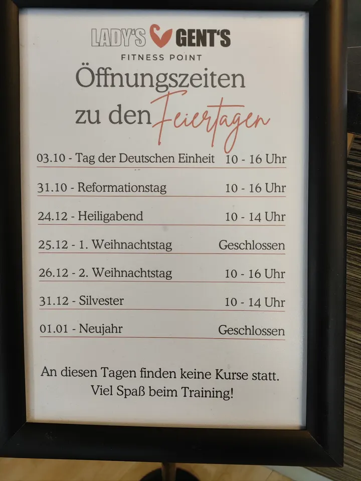 Lady´s & Gent´s Fitness Point — Fitnessstudio in Bemerode, Hannover