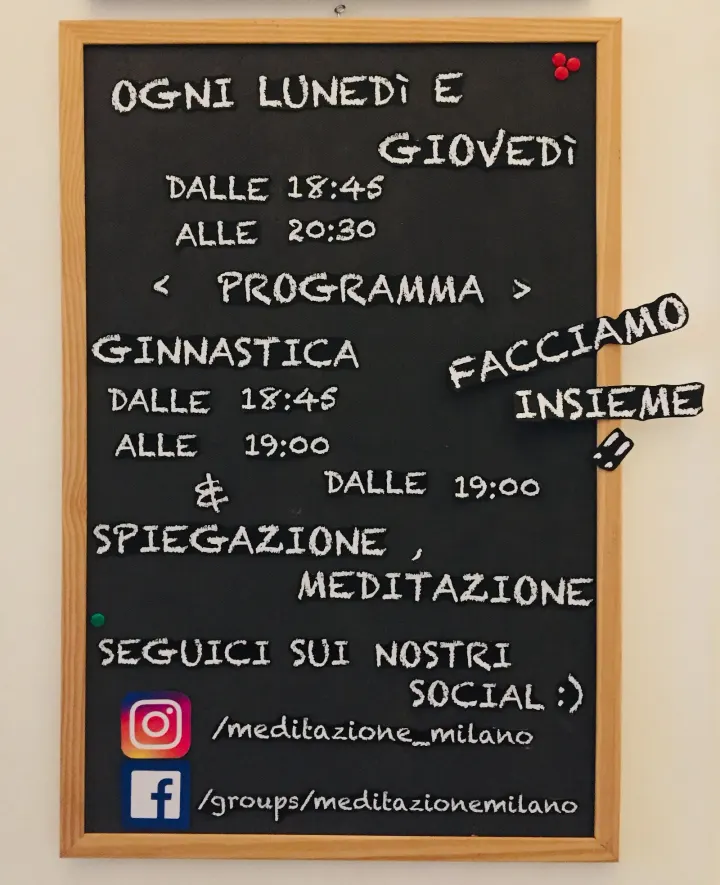 Meditazione Milano — Meditazione a GARIBALDI REPUBBLICA, Milano