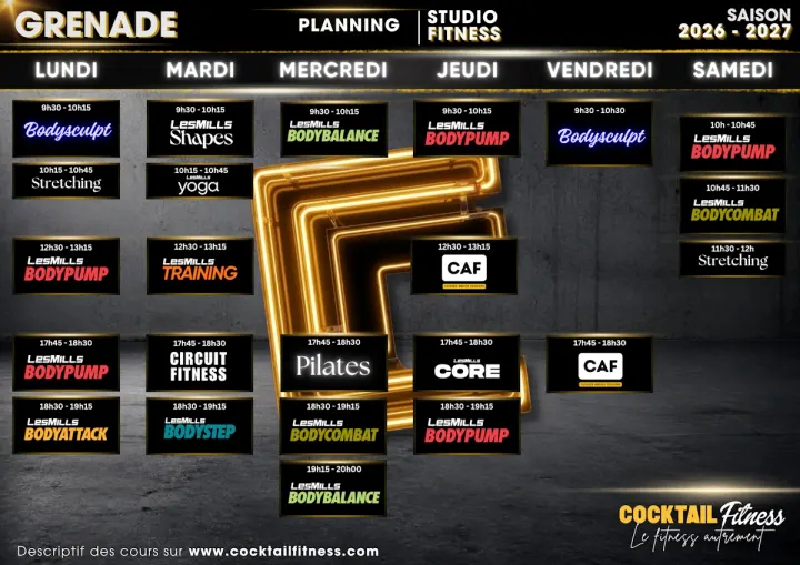 Cocktail Fitness Grenade — salle de fitness-studio à Toulouse — 3