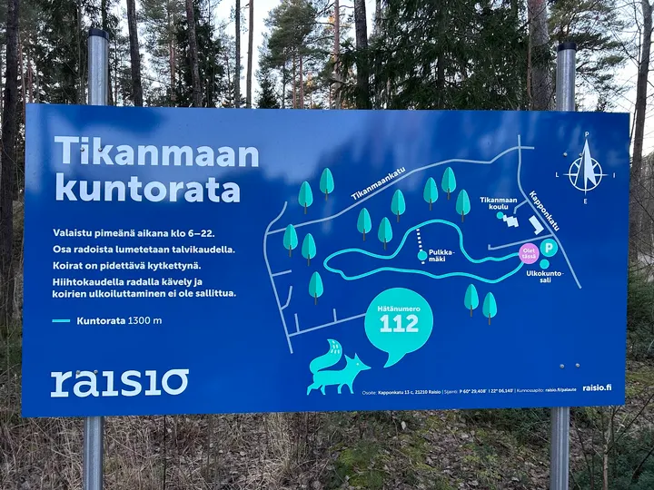 Tikanmaa Outdoor Gym — Fitnessstudio – Raisio, Turku