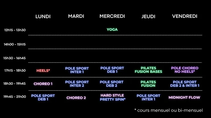 Midnight Pole Dance Studio — pole fitness-studio à Villeurbanne — 5