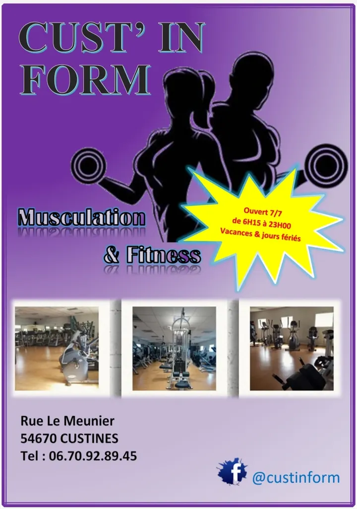 Cust'in Form — musculation-studio à Custines — 5