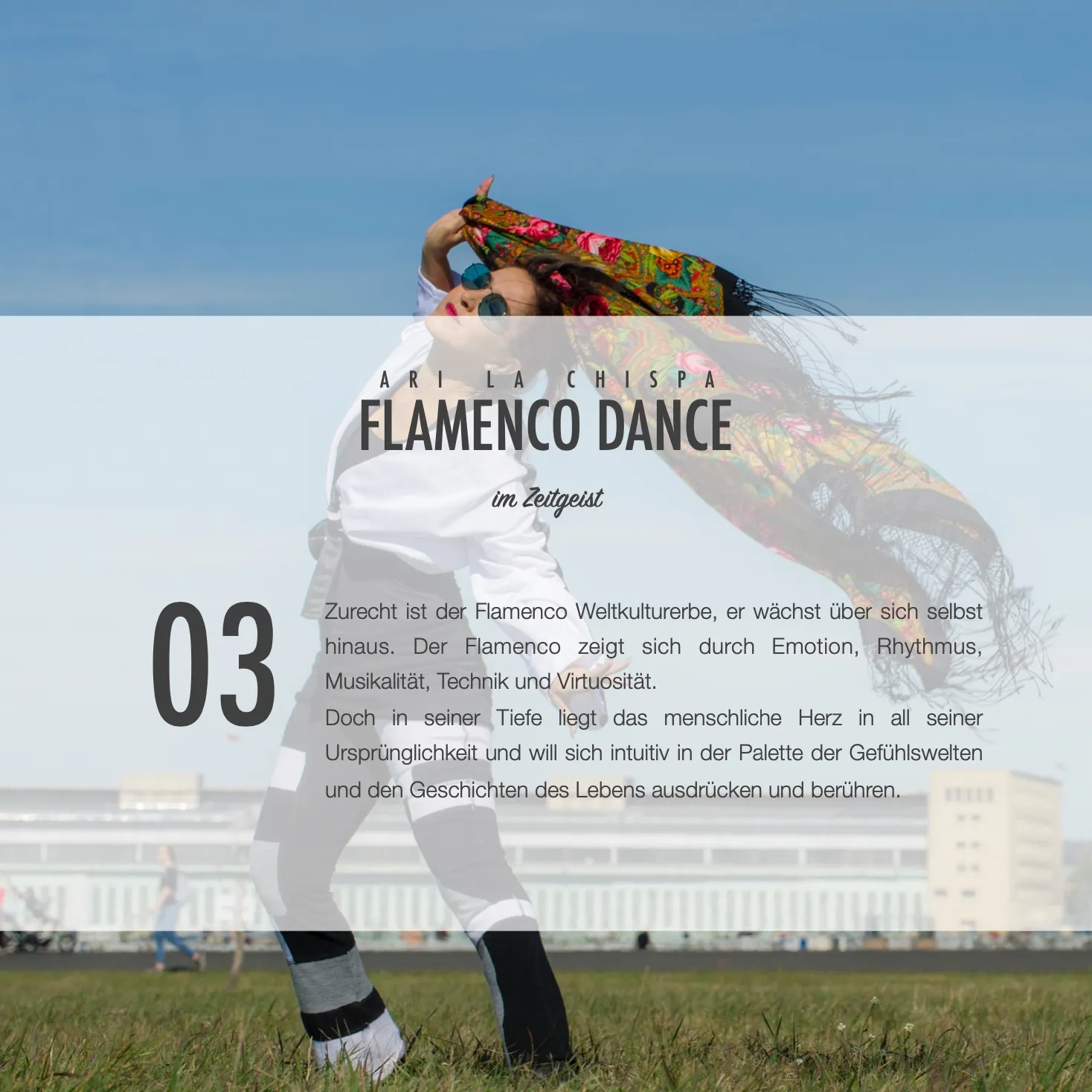 Flamenco│ARI* la chispa │A Compas Studio — dans-studio i Berlin — 3