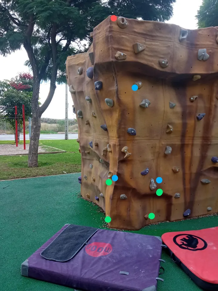 Rocodromo público gratuito — Escalada en Visiedo, Huércal de Almería
