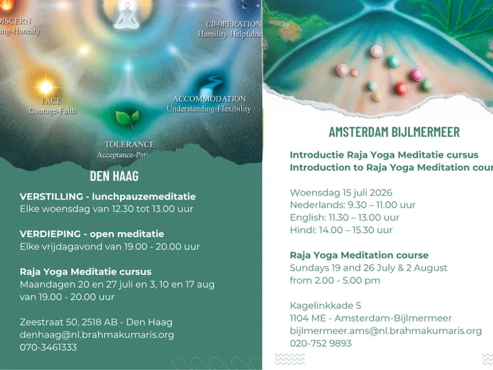 Brahma Kumaris Spirituele Academie — meditatie-studio in Hillegersberg-Schiebroek, Rotterdam — 3