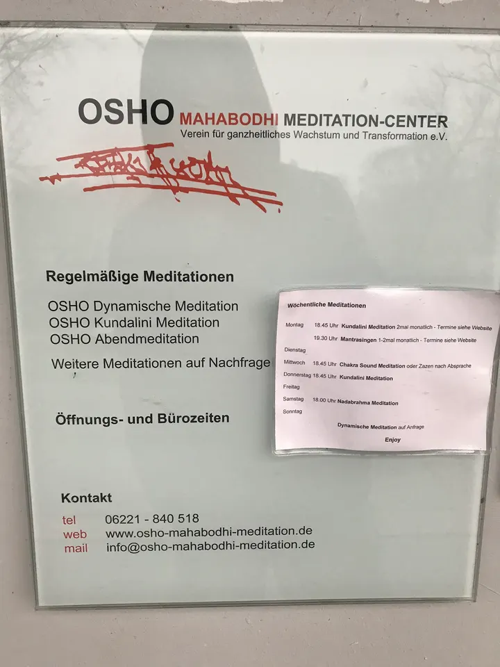 Osho Mahabodhi — Meditation in Wieblingen, Heidelberg