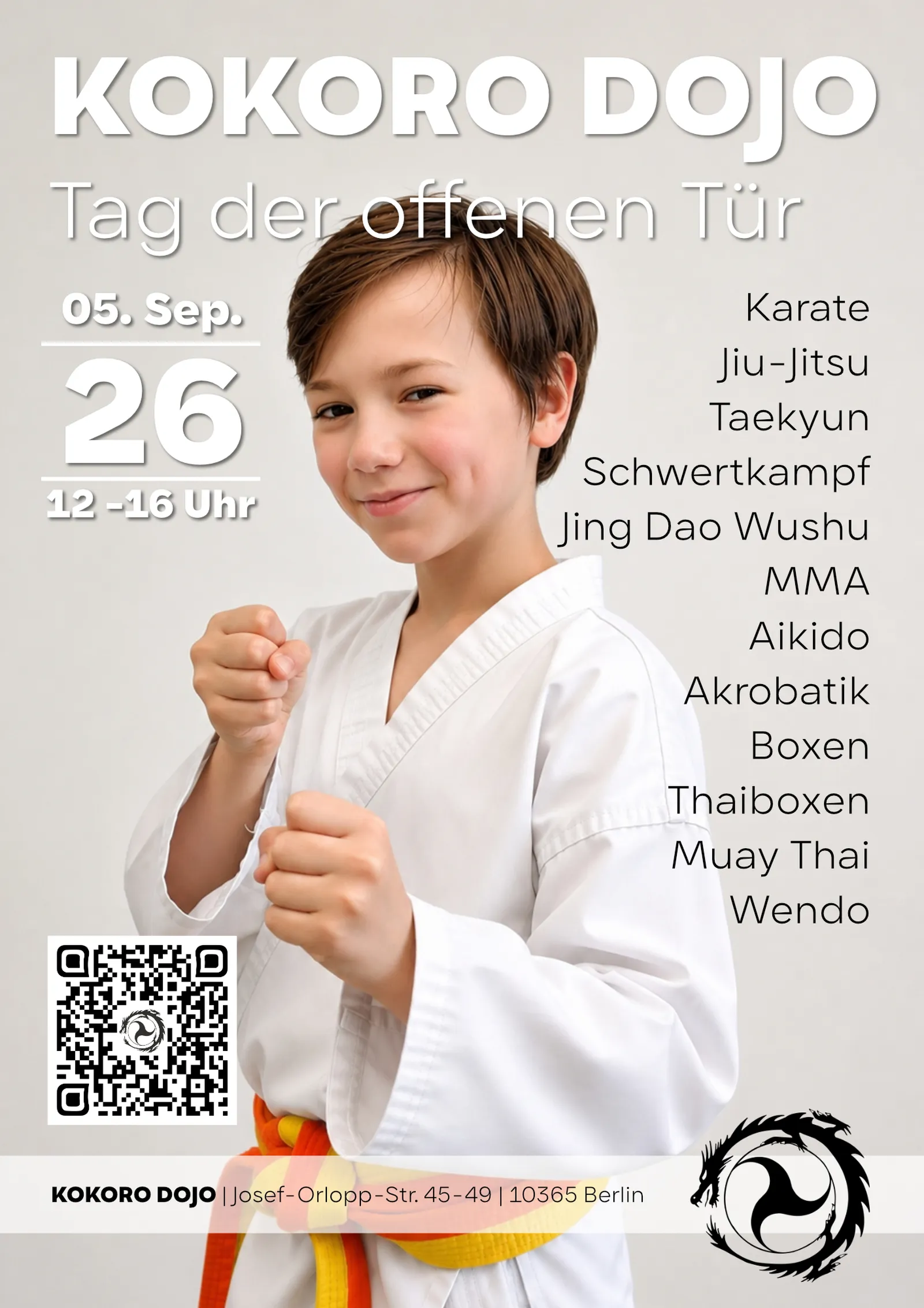 Kokoro Dojo — kampsport-studio i Berlin — 2
