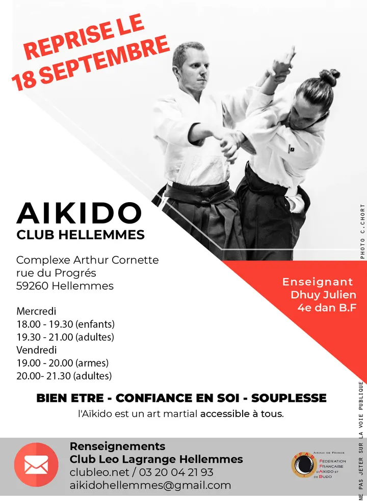 Aïkido Club Hellemmes — Arts martiaux à Lille