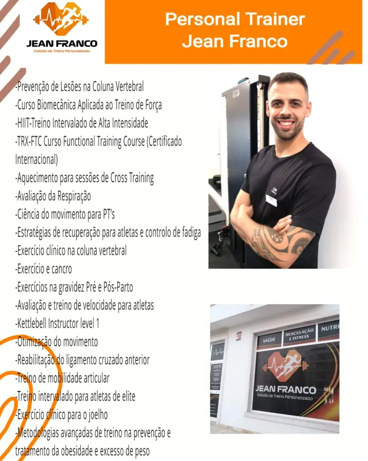 Estúdio de Treino Personalizado Jean Franco — personal training-studio em Lisboa — 3