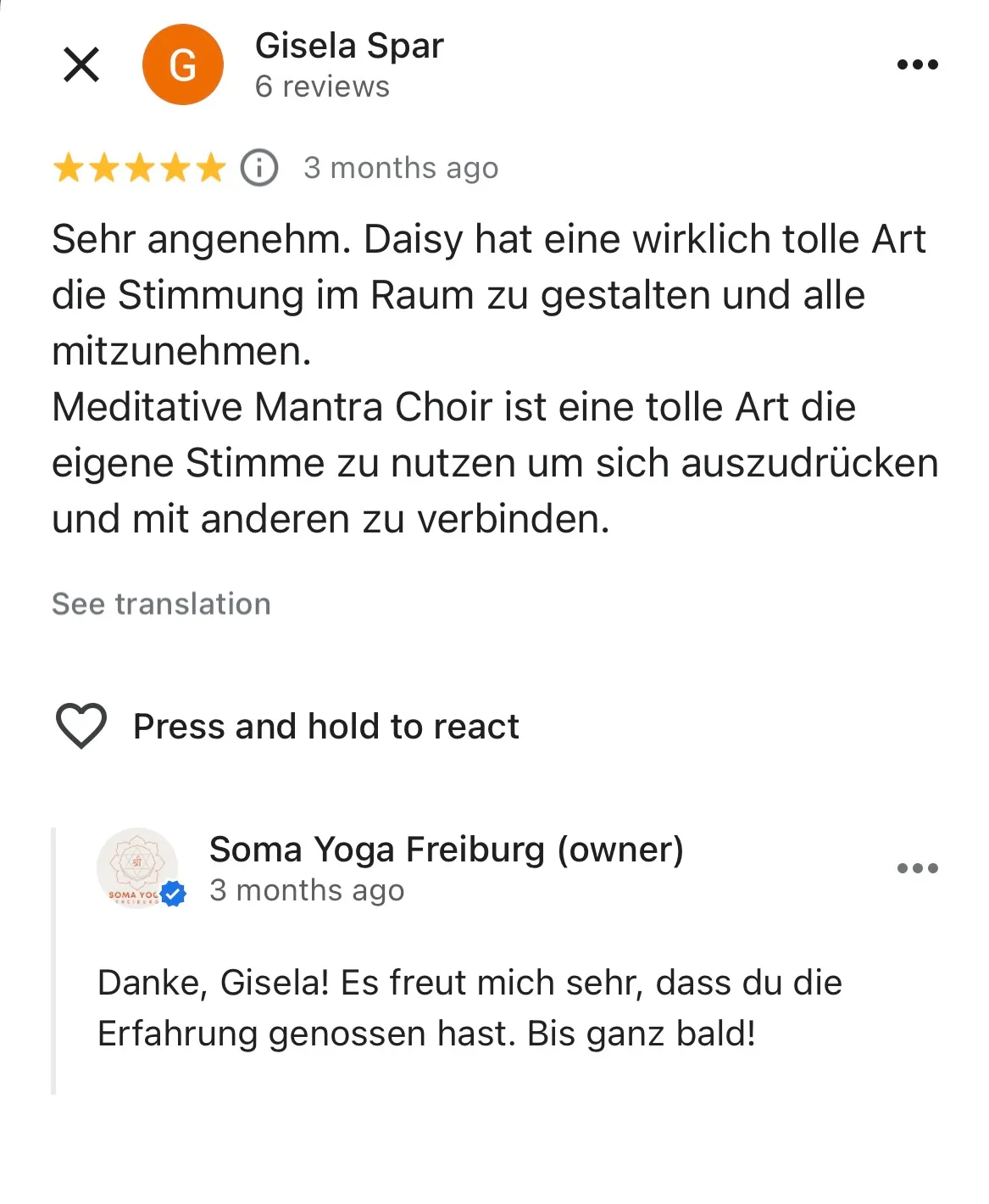 Soma Yoga Freiburg — yoga-studio i Freiburg im Breisgau — 5