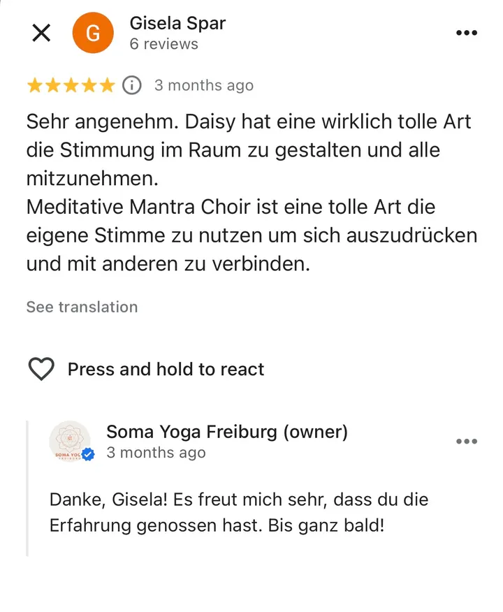 Soma Yoga — yoga-studio in Freiburg im Breisgau — 4