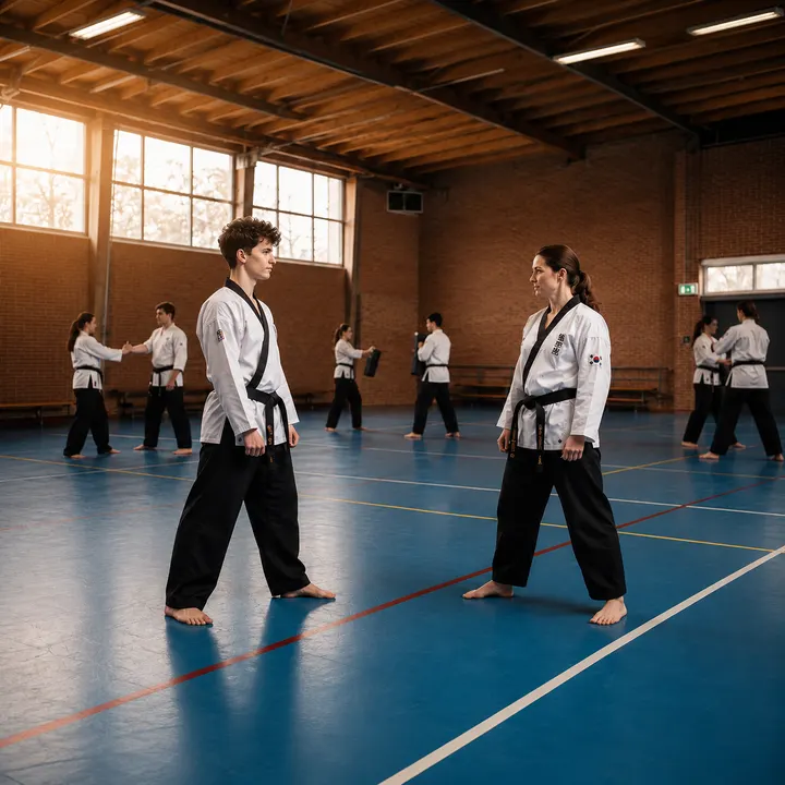 Jujak Do — Vechtsport in Hasseler Es, Hengelo