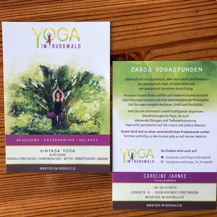 Yoga im Burgwald — yoga-studio in Burgwald-Ernsthausen — 3